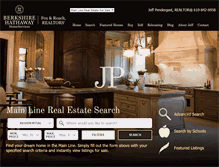 Tablet Screenshot of jeffpendergast.com